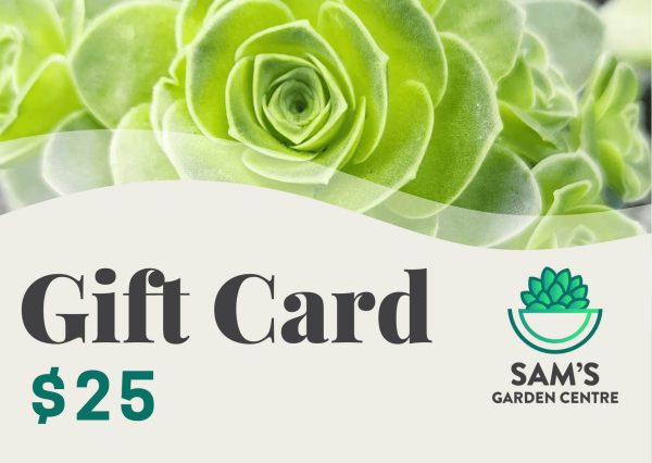 Sam's Nursery Plant Gift Card $25