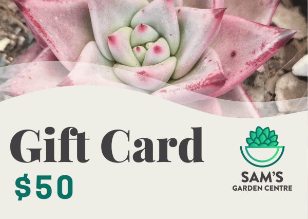 Sam's Nursery Plant Gift Card $50