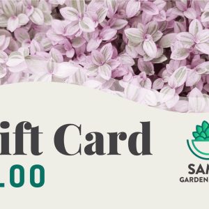 Sam's Nursery Plant Gift Card $100